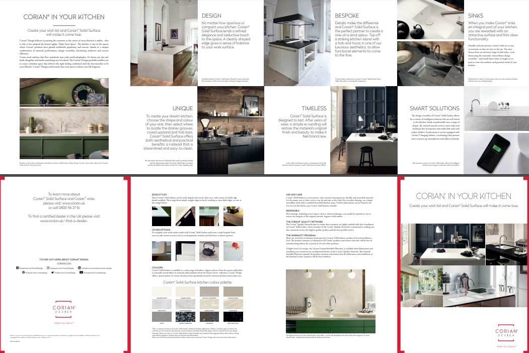 Corian SS kitchen brochure